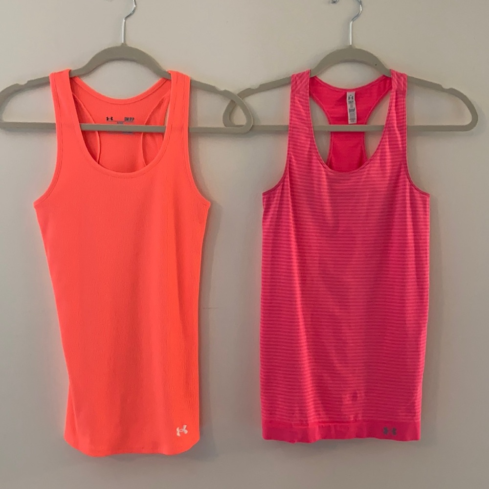 Under Armour Bundle of 2 Ladies Tank Tops small